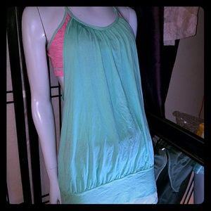 12 lululemon No limits tank 12 pink/melon